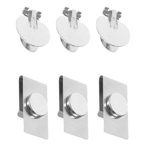 Sujeta corbata de color plata con imán invisible regulable para sastrería de alta gama