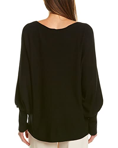 Anne Klein Women's Dolman Sleeve Sweater With Cuffs, Anne Black, Xs #TOP1
