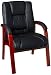 Boss Boss Office Products Mid Back Wood Finished Guest Chairs