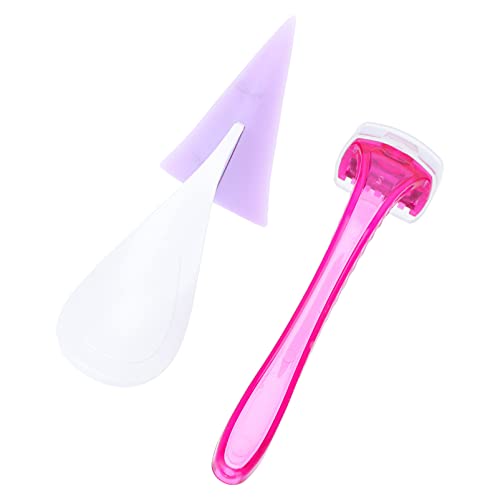 VALICLUD Shaver for Hair Trimmer for Women Bikini Hair Razor Set Silicone Comfortable Grip Random Color
