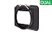 Wooden Camera 2-Stage Clamp-On 4x5.65 Zip Box for 110-115mm Outside-Diameter Lenses