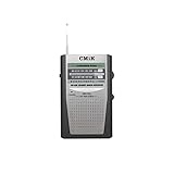 [Perfecta Calidad De Sonido] Radio portatil con un gran altavoz de alta calidad, escuchar la radio con un sonido claro le permite disfrutar de la música, las conversaciones y las noticias deportivas., radio bolsillo admite la conexión jack estándar de 3,5mm. De esta manera podrá escucharlo junto con su familia o amigos o bien disfrutar de su música sin molestar a otros.