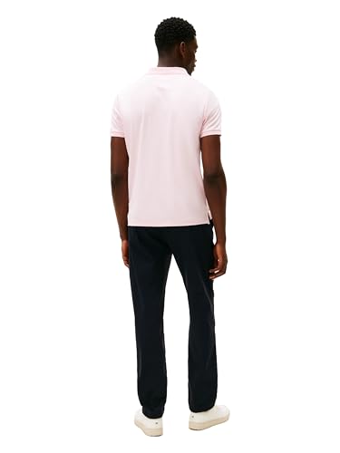 Image of Tommy Hilfiger Mens Short Sleeve Casual Polo Shirts in Regular Fit with Liquid Cotton