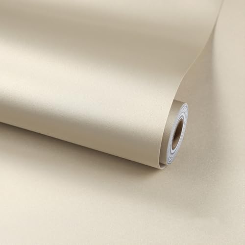 ANBILILA Papel Tapiz Autoadhesivo de Textura Metálica Plateada 40x500cm,Efecto Acero Inoxidable,Vinilo Impermeable,Papel Pintado para Muebles,Cocina,Encimera,Nevera,Renovación de Hogar