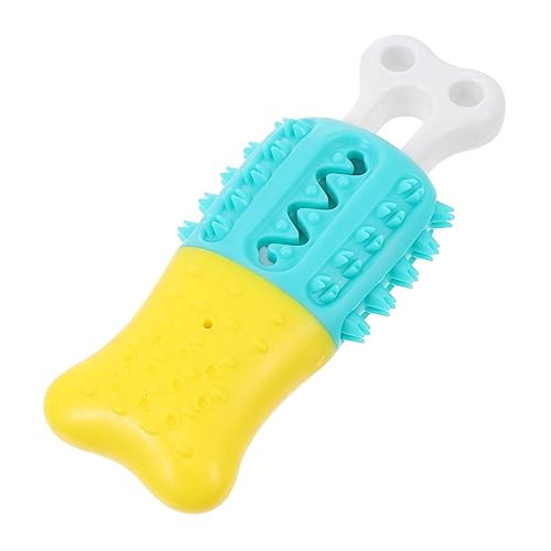 SEWACC 1個 おもちゃ粉砕スティック 噛む ペット 犬のおもちゃ ために 犬用チューズ 小さい 犬の 大臼歯 子犬の歯ブラシ 犬の咀嚼 Blue
