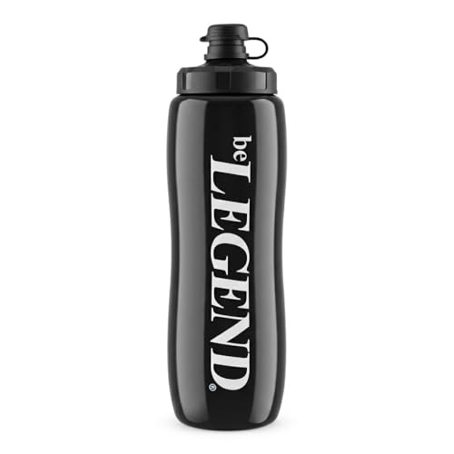 ビーレジェンド スクイズボトル 1000ml 1リットル スポーツドリンク ブラック シェイカー シェーカーの商品画像（Amazon）