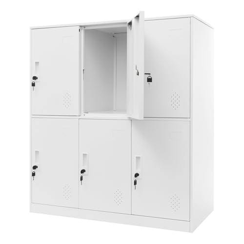 HPDTZ Armario de almacenamiento para puerta, compartimento de acero, 90 x 42 x 100 cm, capacidad de carga de 100 kg, para oficina, escuela, habitación infantil, almacenamiento (blanco)
