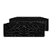 Whitehaus WHFLGO3318-BLACK Reversible Kitchen Fireclay Sink, 33 x 18 x 10, Black