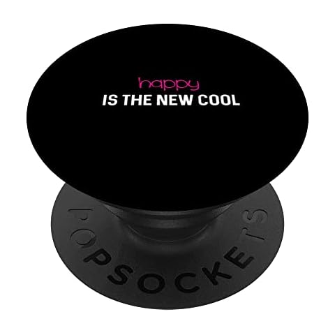 Happy Is The New Cool PopSockets Swappable PopGrip Cover