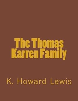 Paperback The Thomas Karren Family Book