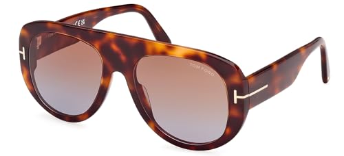 Tom Ford CECIL FT 1078 Blonde Havana/Light Brown Shaded 55/19/145 men Sunglasses