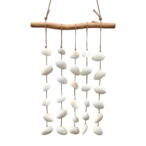 Décoration murale en coquillages suspension bohème thème plage