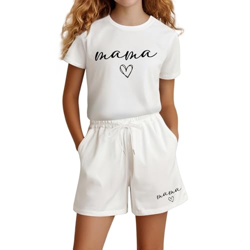 Ensemble fille manches courtes anti-transpiration léger 4-6 ans