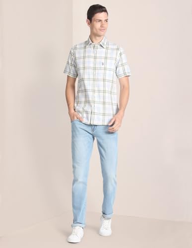 Image of U.S. POLO ASSN. Men's Cotton Regular Fit Shirt