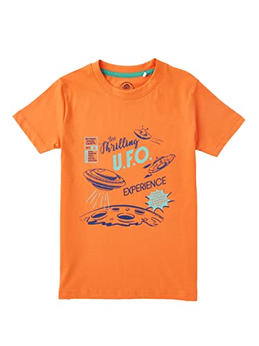 Image of CuB McPAWS be curious Boy's Graphic Regular Fit T-Shirt