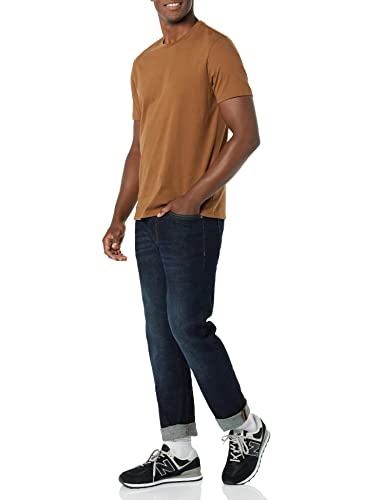 Image of Amazon Essentials Men's Slim-Fit Crewneck Short Sleeve Cotton T-Shirts