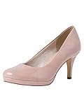 Elegante Sohle Tamaris Damen 1-1-22444-26 Pumps, Pumps, old rose pat., 37 EU