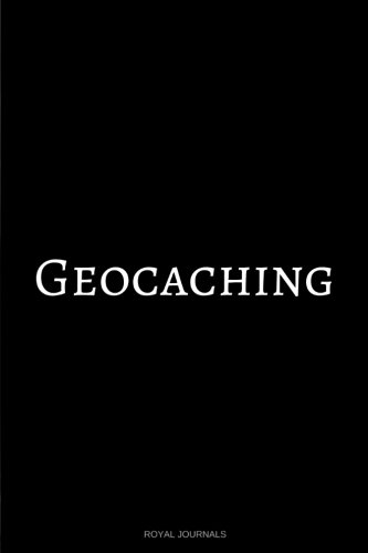 Geocaching: Journal notebook, 6 x 9 inches, Lined pages