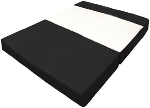 Fold Out Water Resistant Z Bed Sofa in Black. Soft, Comfortable & Lightweight with a Removeable Cover