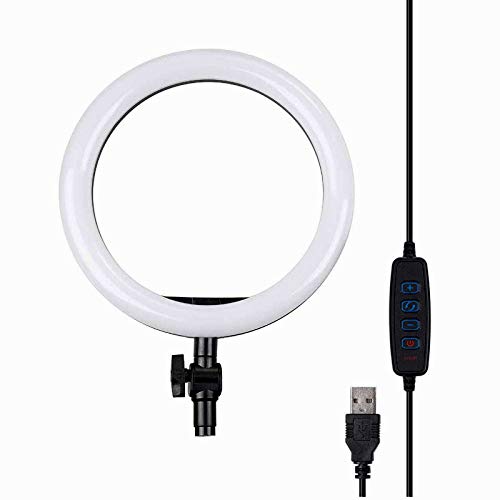 10 Inch Ring Light Ideal for Photography, Video Shoot, Fashion Photography, Makeup Ring Flash Light Compatible with Mobiles & Cameras-picture-30