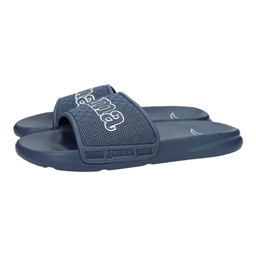 Joma SLANDS2403 Chanclas de verano para hombres en color marino, chanclas para playa y piscina, modelo de pala y piso antideslizante HOMBRE SANDALIAS MARINO 44