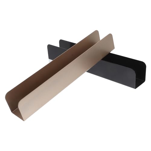 2Piezas Moldes para Galletas Forma Herramientas de Hornear Antiadherentes Negro y Dorado para DIY Cocina