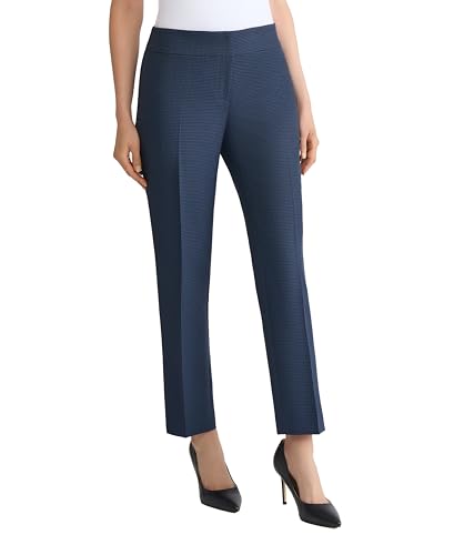 Kasper Women's Mini Check Slim Leg Pant2