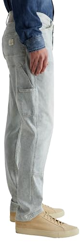 AG Adriano Goldschmied Men's Wells Carpenter Relaxed Tapered Utility Pants4