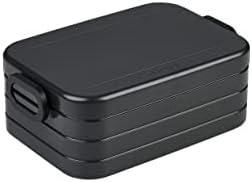 Resim Mepal Bento Lunch Box Take A Break Midi Bölmeli Portatif Yemek Kabı 900 Ml - Nordic black - iskandinav Siyahı 