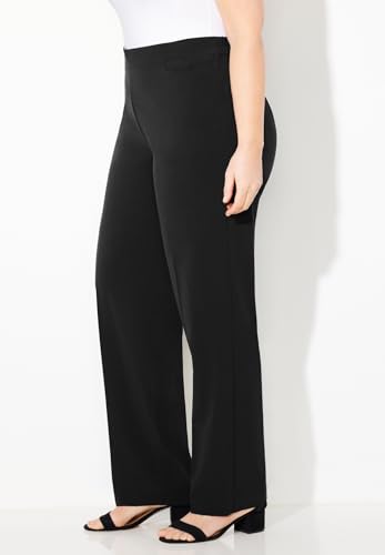 Catherines Women's Plus Size Petite Refined Pull-On Curvy Pant3