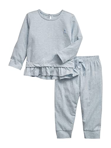 GAP Baby Girls' Ruffle Hem Outfit Set