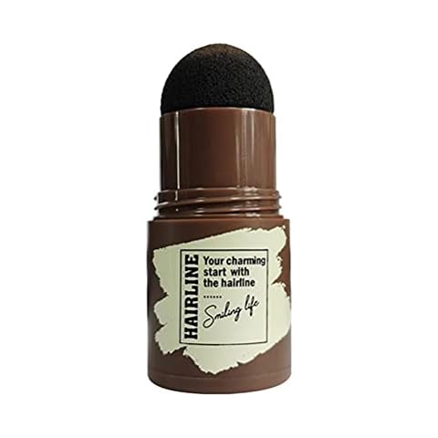 Dapuly Hairline Shadow Powder Stick Hair Volume Plump Powder Long Lasting Hairline Shade Powder Hair Root Cover Conceal Hairline Recession Cover