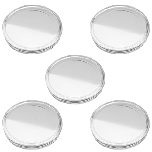 Cápsulas de monedas con junta de protección para organizar colecciones en el hogar