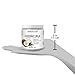Majestic Pure Coconut Milk Body Scrub, Anti Cellulite & Exfoliator, Natural Skin Care Formula Helps with Stretch Marks, Eczema, Acne and Varicose Veins, 12 Oz