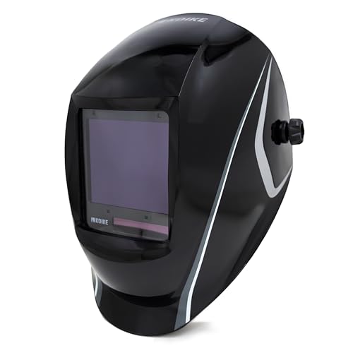 Koike Next-Series Auto-Darkening Welding Helmet, ANSI-Certified, Perfect 1/1/1/1 Clarity, Welding Shield for Arc, TIG, MIG, and Stick Welding