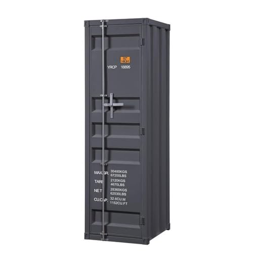 ACME Cargo Wardrobe (Single Door) - - Gunmetal