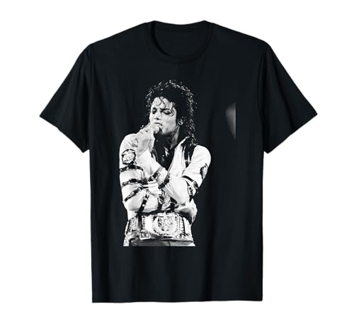 Icône Pop Superstar des années 80 Live Bad World Tour Aintree 1988 T-Shirt
