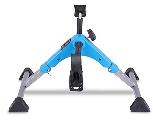 Cyclette per Piedi - Pedaliera Portatile Pieghevole per Esercizi per Piedi, Mani, Braccia e Gambe - Pedaliera per Cyclette Pieghevole, Attrezzatura da Palestra per Riabilitazione Fitness per Anziani,
