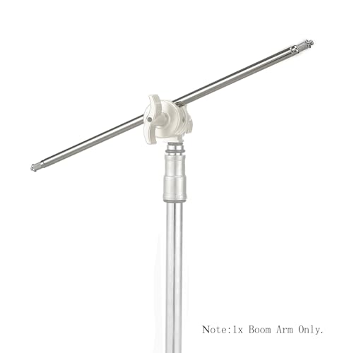 Image of PHOCUS 22 inch C Stand Boom Arm, Extension Boom Arm for Photography, C Stand Light Stand, Reflector Flag, Studio Video Equipment (22 inch)