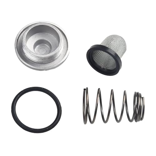 MoSundi Kit de filtro de aceite de motor y tapa para PCX125 WW/A 2010-2019, juego de tapa de tornillo de drenaje para PCX 125 WW125EX2 2010-2017