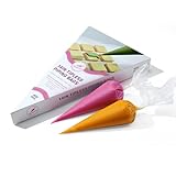 Keenpioneer 大容量絞り袋 業務用 14インチ 400枚箱入り 使い捨て (21.6 x 35.5cm)