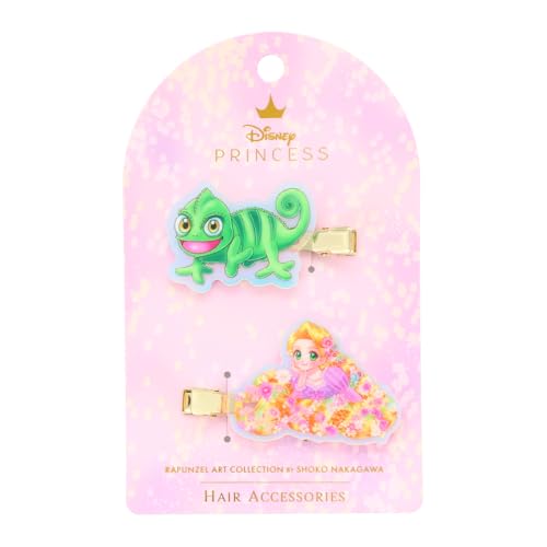 shobido Disney ラプンツェル アートコレクション 前髪クリップ ＜ パスカル ＆ ラプンツェル ＞ 前髪ピン 癖がつきにくい ヘアピン 中川翔子 しょこたんのサムネイル