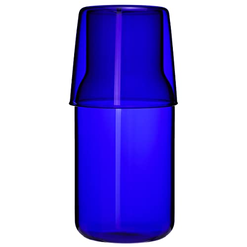 Encuentra reviews de Botella cristal azul más recomendados. 7