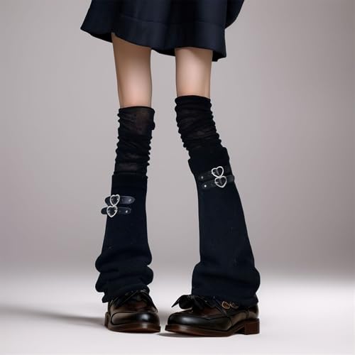 Sup-Coente Y2k Alt Leg Warmers for Women Goth Hippie Punk Harajuku Fashion Cute4