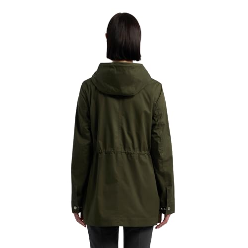 Hunter Women's Adela Cotton Canvas Rain Jacket3