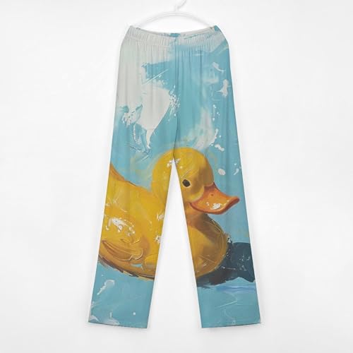 Yellow Rubber Duck on A BlueChildren's Casual Pajamas160CM2