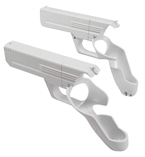 Pistol Gun Grip Case for Oculus Quest 2 VR Headset Controllers | Joystick Cover Accessories for Shooting Games Such as Pistol Whip (White) - Thumbnail 4