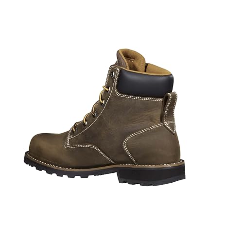 Carhartt Women's Frontier 6" Steel Toe Work Boot Water Resistant Leather Safety Footwear with Slip Resistant Outsole4