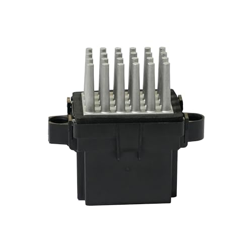 Image of AC Blower Motor Resistor Compatible with Chevrolet Silverado Tahoe Traverse Suburban Malibu Avalanche Equinox GMC YukonXL Sierra Acadia Cadillac Escalade CTS Buick Enclave,15141283 15-81638