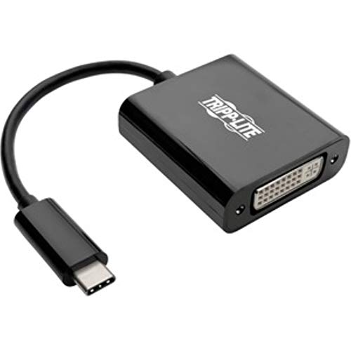Adaptador USB-C a DVI convertidor tipo C macho a DVI hembra para monitor externo 1080p U444-06N-DVIBAM
